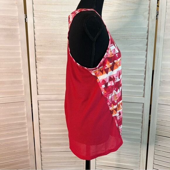 Saucony Running Jogging Mesh Singlet Tank Medium - Picture 4 of 12